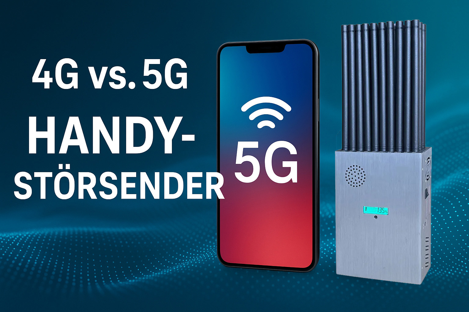 4G LTE Jammer oder 5G-Störsender