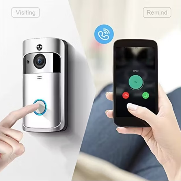 kabellose Video Türsprechanlage mit App-Steuerung