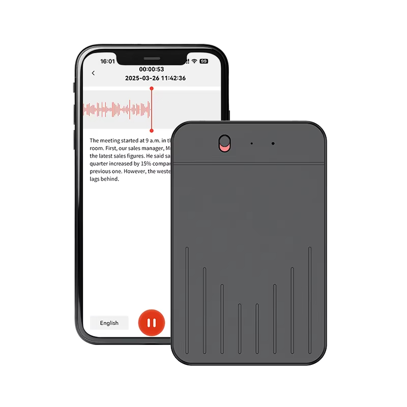 Ultra­dünner Voice Recorder