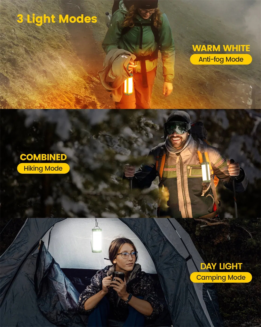 Wiederaufladbaren Tragbare Notfalltaugliche Campinglampe