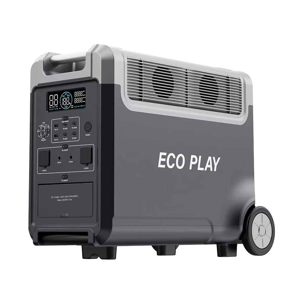 Tragbare Powerstation 3840Wh für Camping & Notstrom