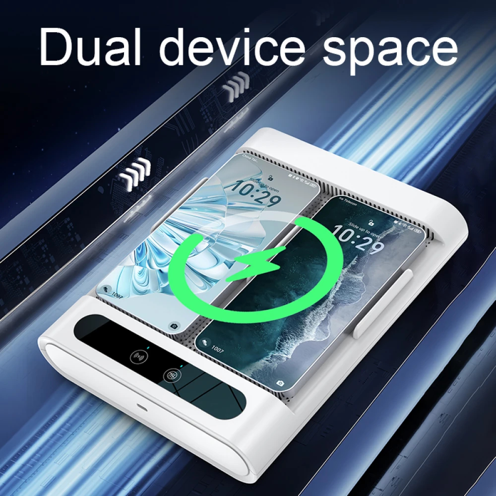 Ultraschall Smartphone-Aufnahmen Blocker mit Kabellose Ladefunktion