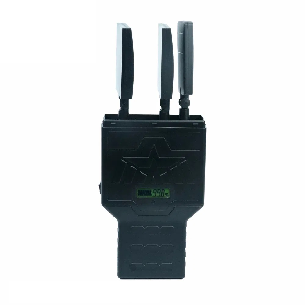 Vollband WiFi Jammer für 2,4 GHz 5,2 GHz 5,8 GHz mit DIP-Schaltern