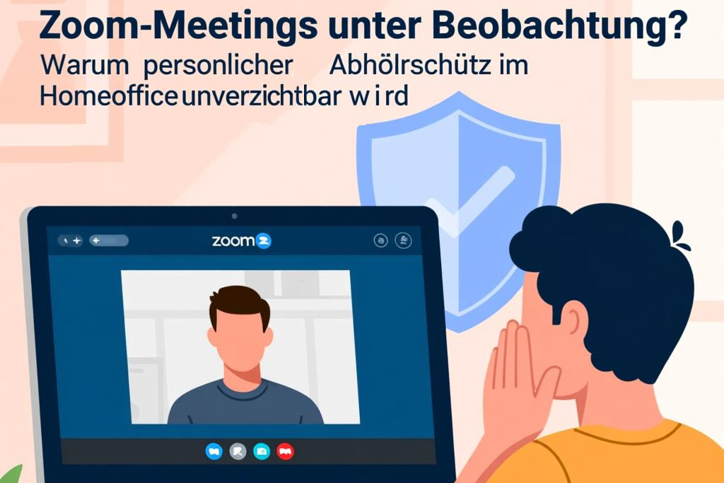 Datenschutz & Abhörschutz: Audio jammer für Zoom-Meetings & Homeoffice-Sicherheit