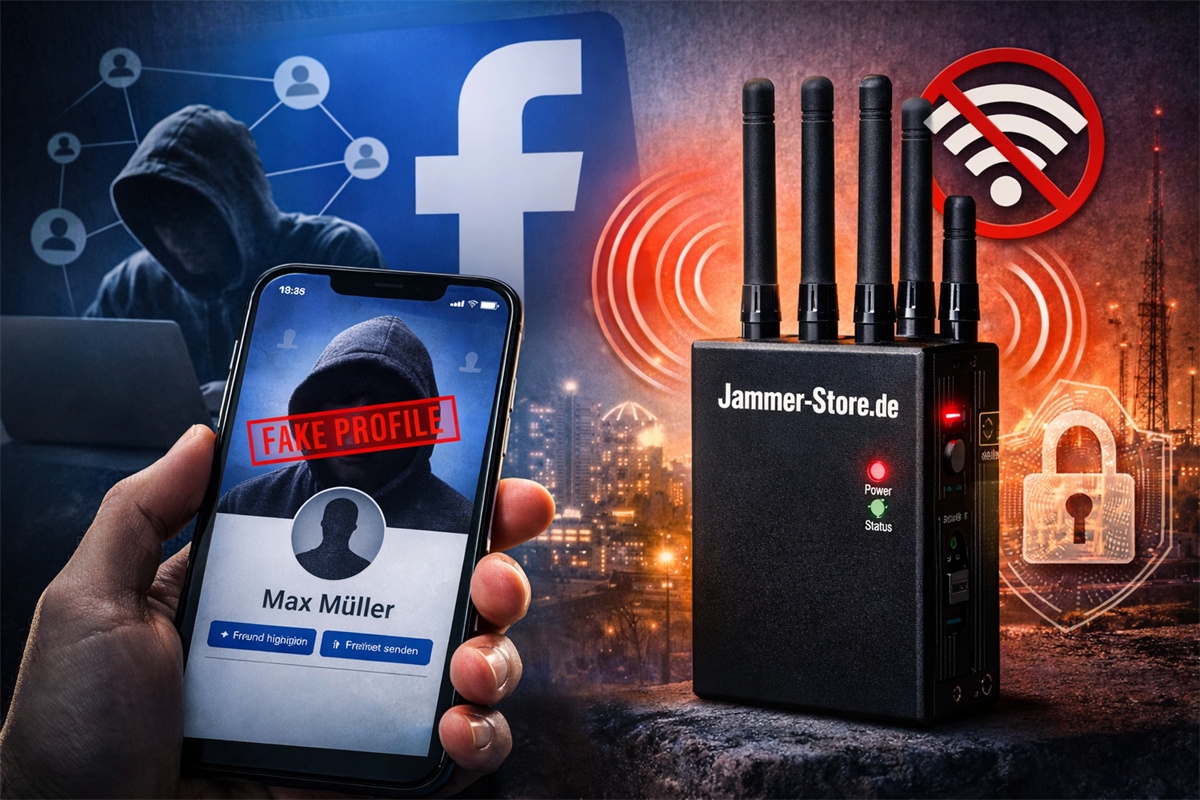 Facebook Identitätsdiebstahl und Handy oder WLAN Störsender