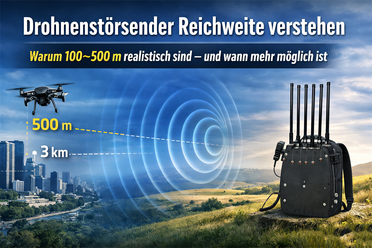 FPV Drohnen Jammer Reichweite verstehen