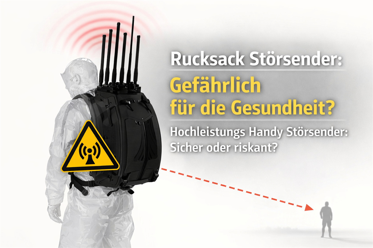 Rucksack Störsender: Gefahrlichfur die Gesundheit